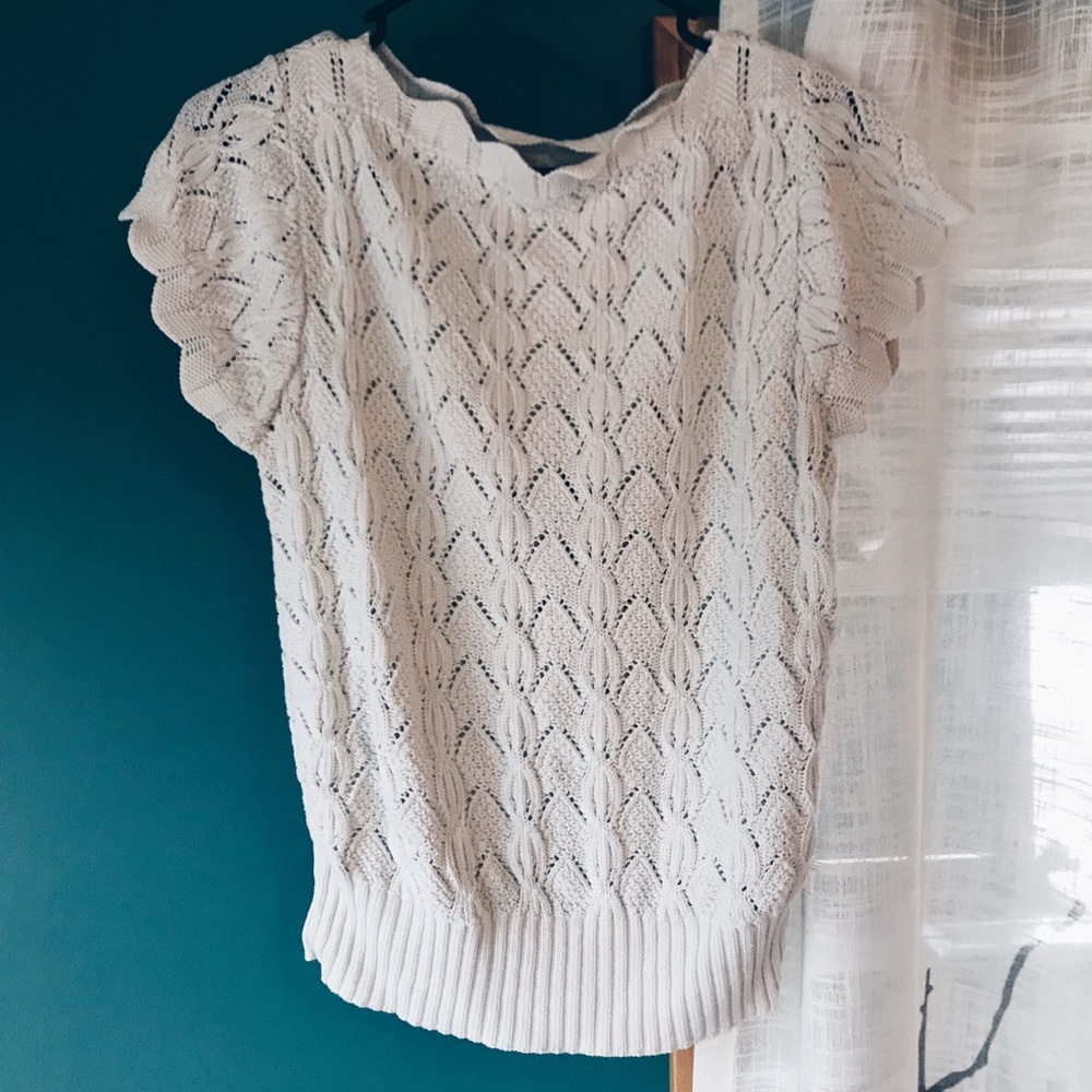 Short Sleeve Knit Top